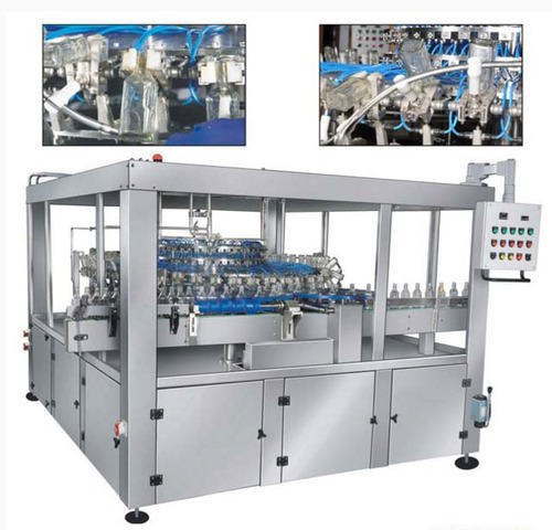 Automatic Rotary Rinsing Bottle Washing Machine